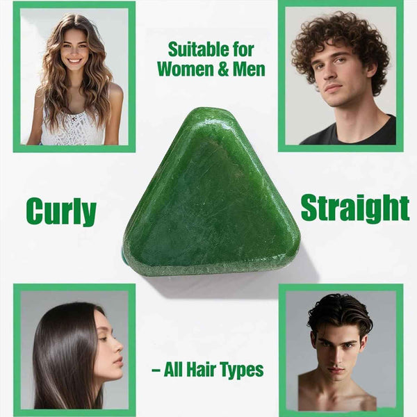 HerbalGlow Solid Shampoo Bar