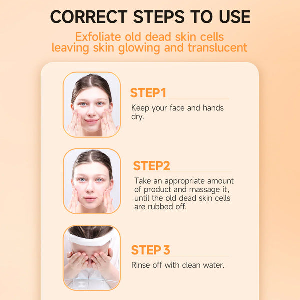 Buy 1 Get 1 Free-Gmeelan Orange Enzymes Exfoliating Brightening Gel - 50g