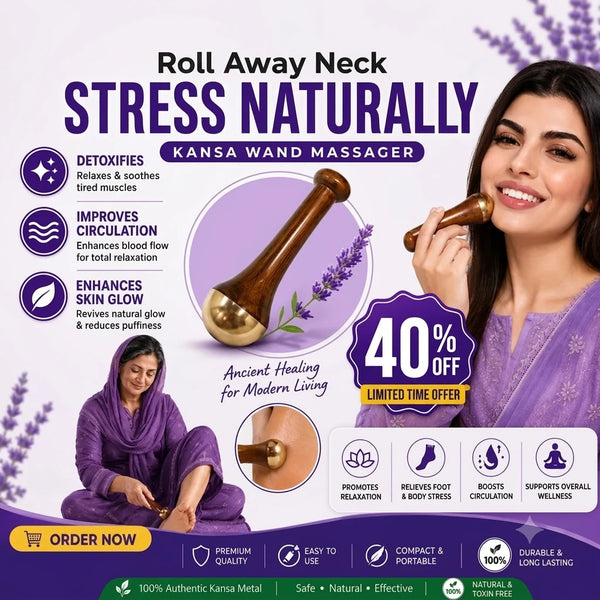 Kansa Wand Massager (Premium Quality)