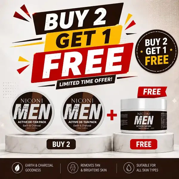 Niconi Men Enzyme De Tan Pack Cream